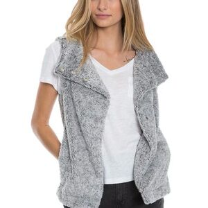 Dylan Cozy Gray Fleece Vest